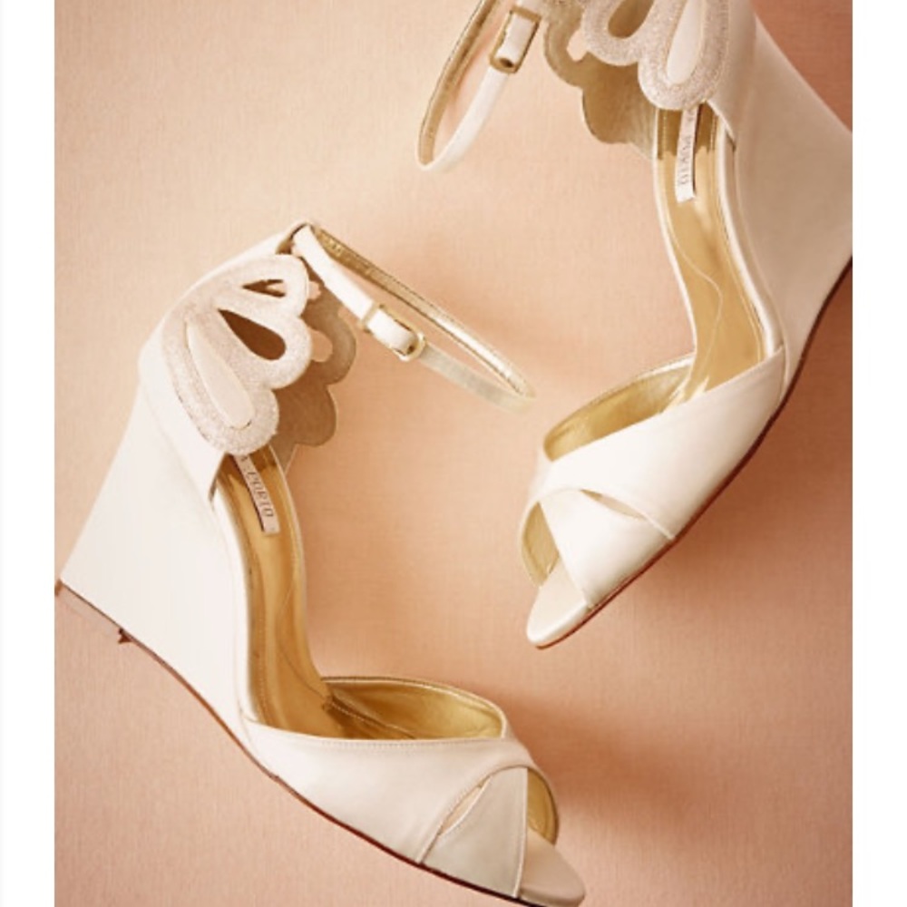BHLDN | Laura Porto Da Mar wedding wedge heel